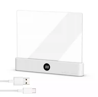 Premiere Lamps German Flat Panel LED Rechargeable Desk Lamp