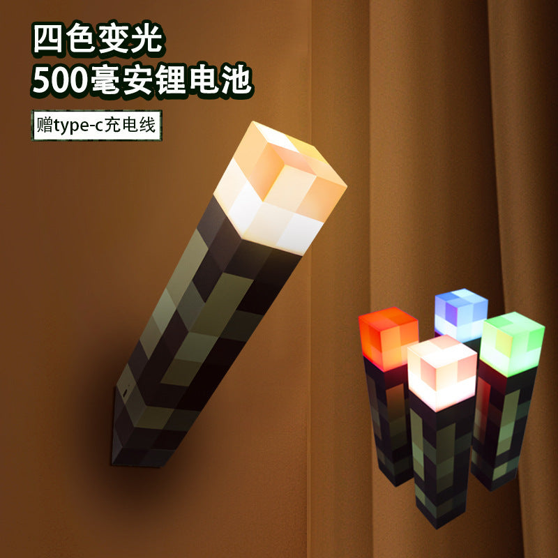 Premiere Lamps Minecraft Torch Night Light
