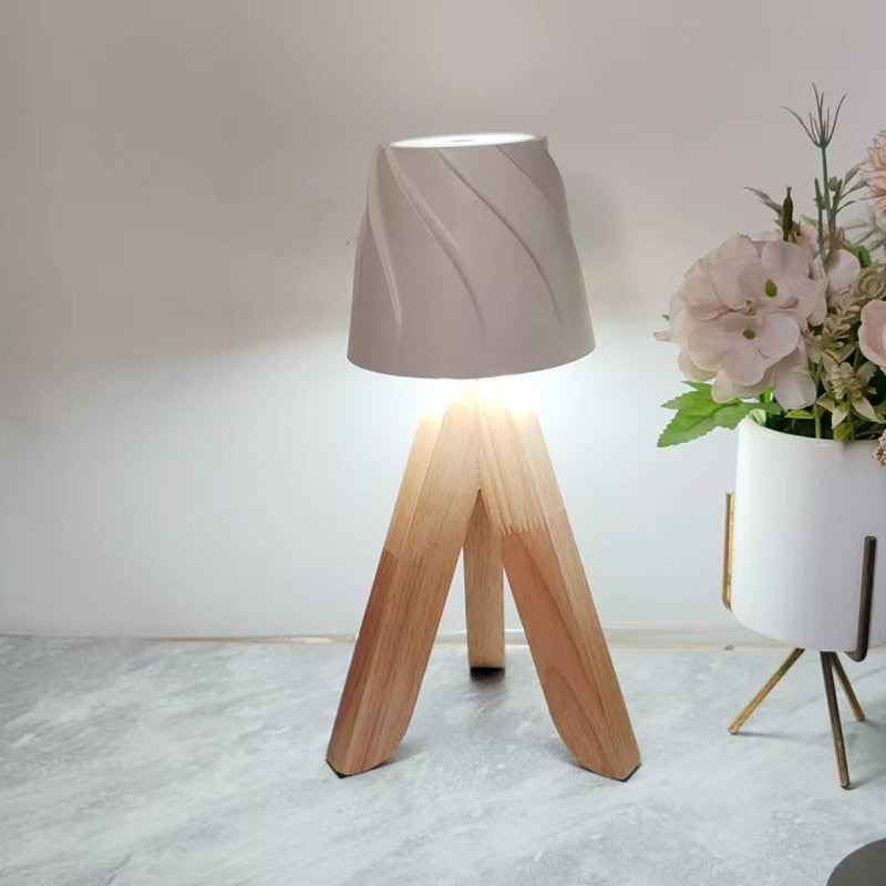 Premiere Lamps Jang Wang Solid Wood Table Lamp